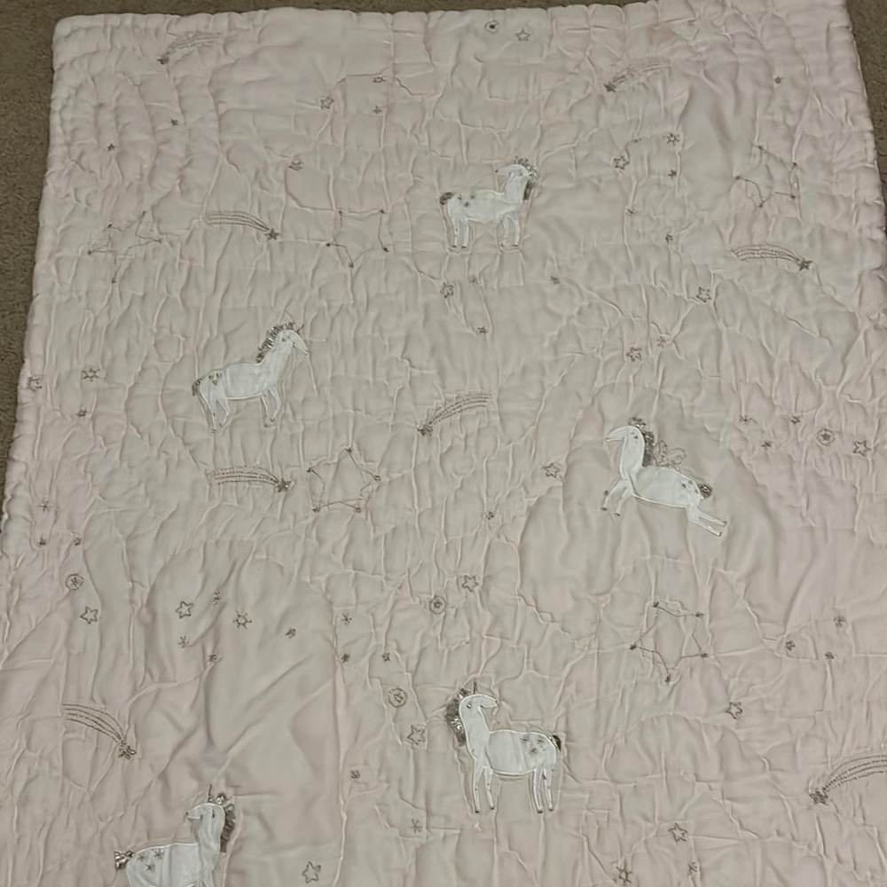 Pottery Barn Kids toddler comforter